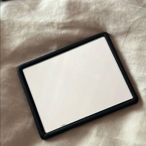 Bottega Veneta Black Leather Mirror